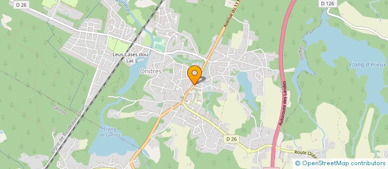 localisation de l'entreprise 813 084 787   ONDRES