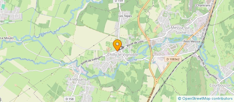 localisation de l'entreprise 813 105 731   GEVINGEY