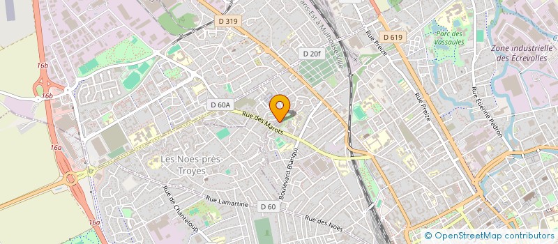 localisation de l'entreprise 813 121 209   TROYES