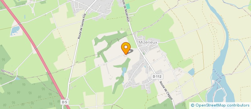 localisation de l'entreprise 813 122 629   MIZERIEUX