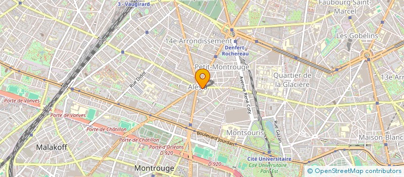 localisation de l'entreprise 813 125 630   PARIS