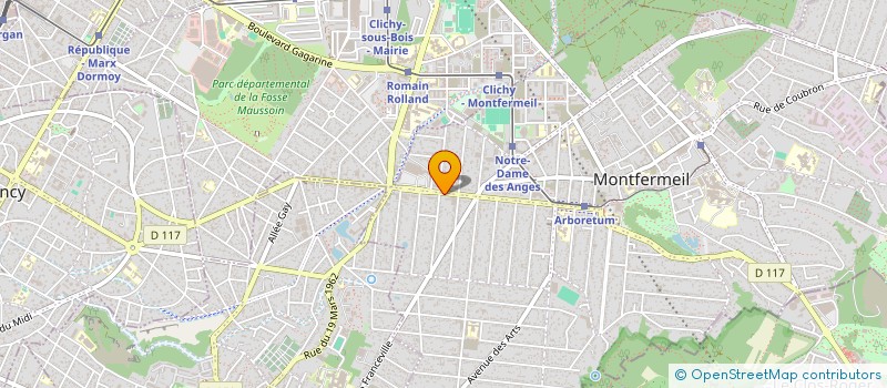 localisation de l'entreprise 813 133 832 à VILLEPARISIS