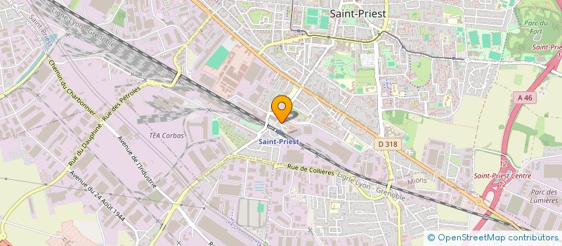 localisation de l'entreprise 813 134 236   SAINT-PRIEST