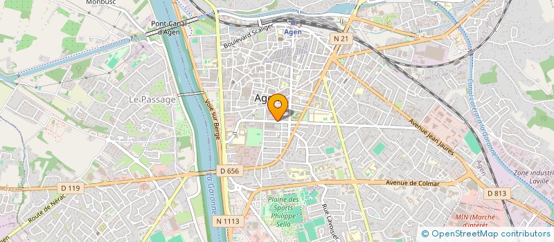 localisation de l'entreprise 813 135 746   AGEN