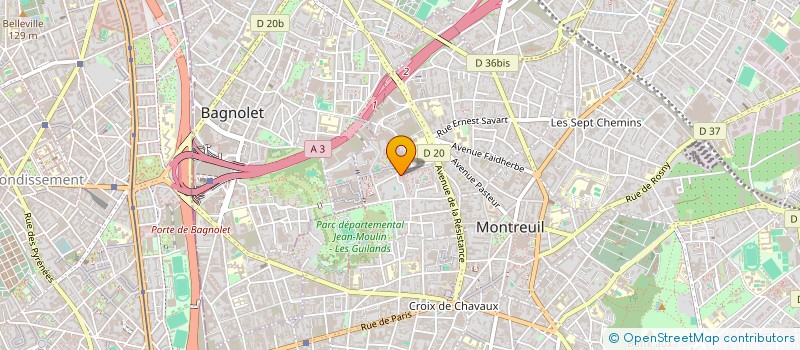 localisation de l'entreprise 813 150 646 à AULNAY-SOUS-BOIS