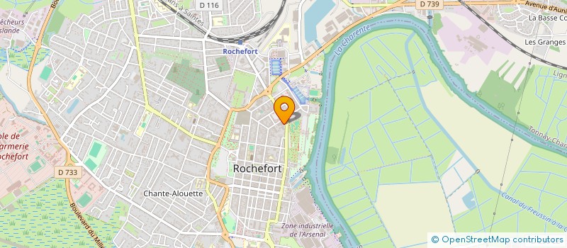 localisation de l'entreprise 813 153 392   ROCHEFORT