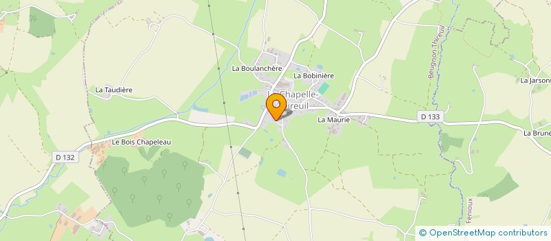 localisation de l'entreprise 813 159 159   BEUGNON-THIREUIL