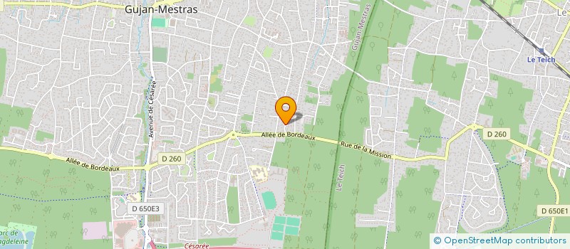 localisation de l'entreprise 813 160 991   GUJAN-MESTRAS