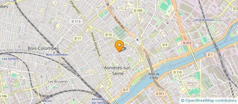 localisation de l'entreprise 813 167 137   ASNIERES-SUR-SEINE