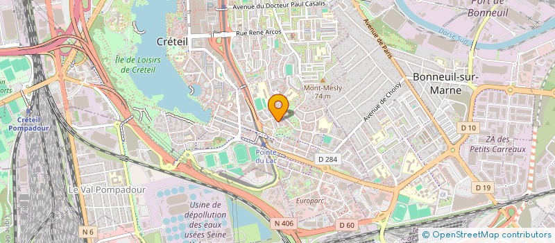 localisation de l'entreprise 813 191 624   CRETEIL