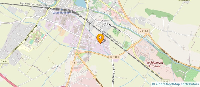 localisation de l'entreprise 813 198 512 à CASTELNAUDARY