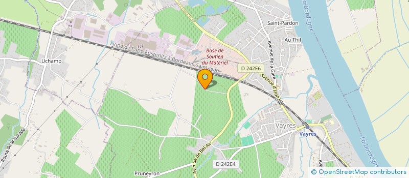 localisation de l'entreprise 813 204 914   CORNUS