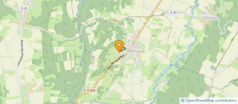 localisation de l'entreprise 813 205 879   MONLONG