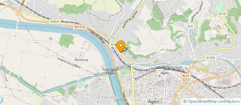 localisation de l'entreprise 813 223 930   AGEN