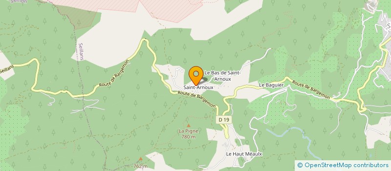 localisation de l'entreprise 813 227 469  à SEILLANS