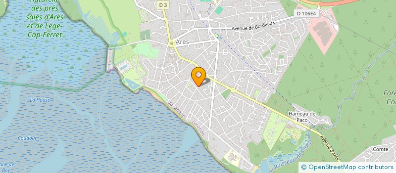 localisation de l'entreprise 813 232 246   ARES