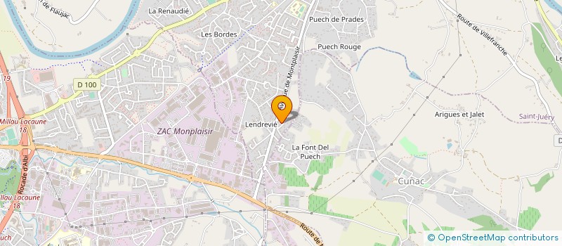 localisation de l'entreprise 813 232 279   GAILLAC