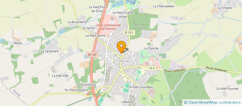 localisation de l'entreprise 813 239 092   NOZAY