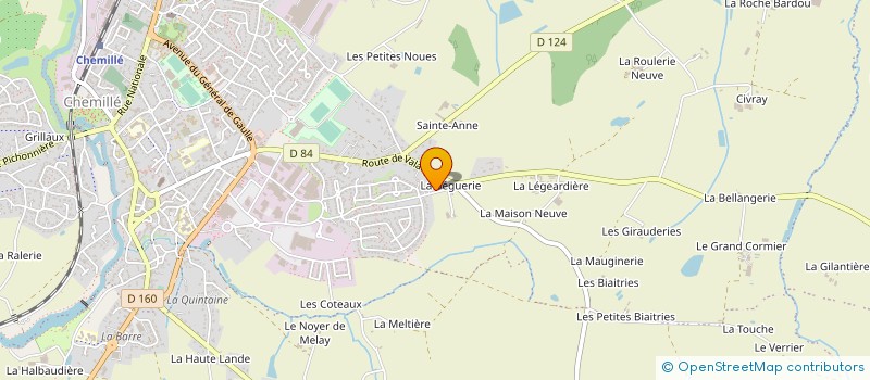 localisation de l'entreprise 813 240 520   CHEMILLE-EN-ANJOU