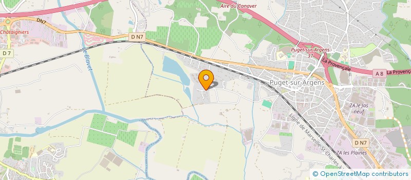 localisation de l'entreprise 813 243 680   PUGET-SUR-ARGENS