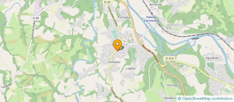 localisation de l'entreprise 813 244 266   LARRESSORE