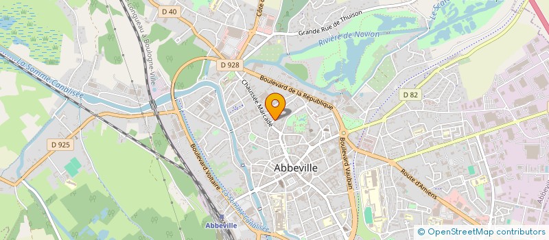 localisation de l'entreprise 813 245 875   ABBEVILLE