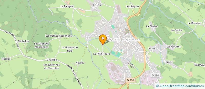 localisation de l'entreprise 813 248 846   DUNIERES