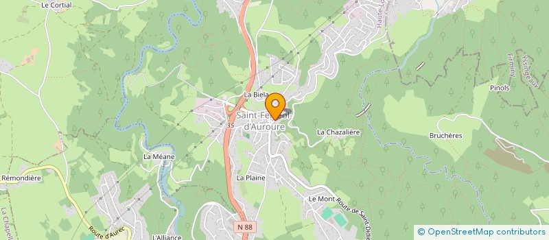 localisation de l'entreprise 813 267 655   SAINT-FERREOL-D'AUROURE