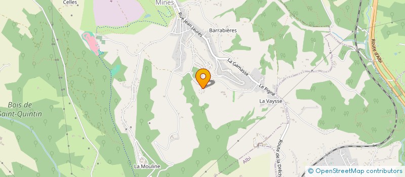 localisation de l'entreprise 813 281 029 à CAGNAC-LES-MINES