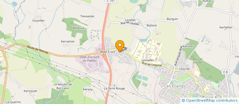 localisation de l'entreprise 813 281 573   SAINT-AVE