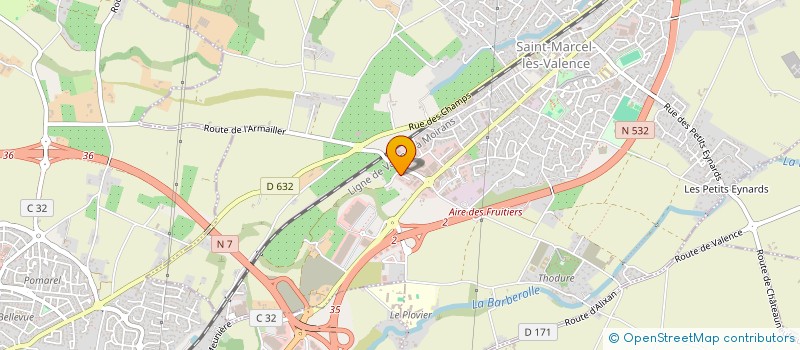 localisation de l'entreprise 813 286 119   TOULAUD