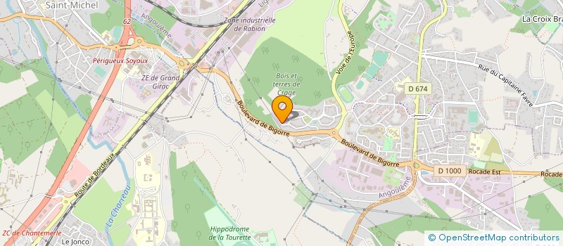 localisation de l'entreprise 813 291 879   BORDEAUX