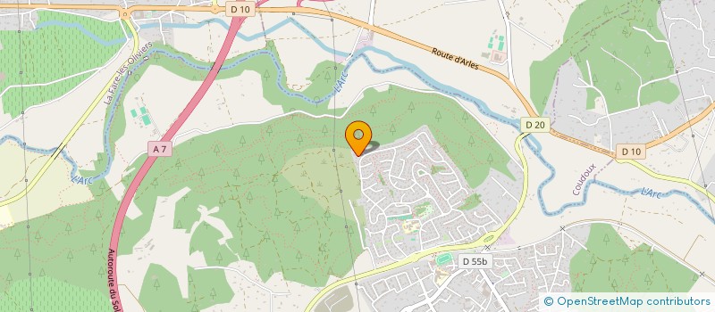 localisation de l'entreprise 813 297 801   LA FARE-LES-OLIVIERS