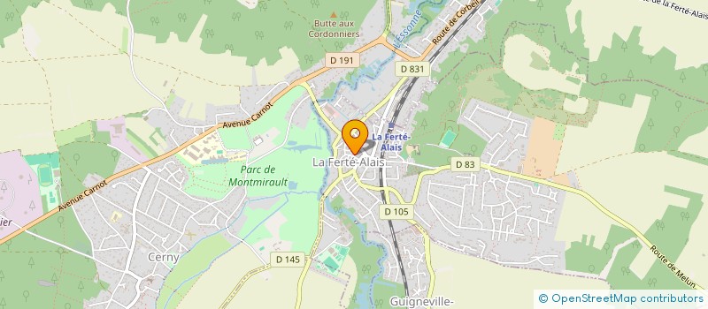 localisation de l'entreprise 813 306 479 à CERNY