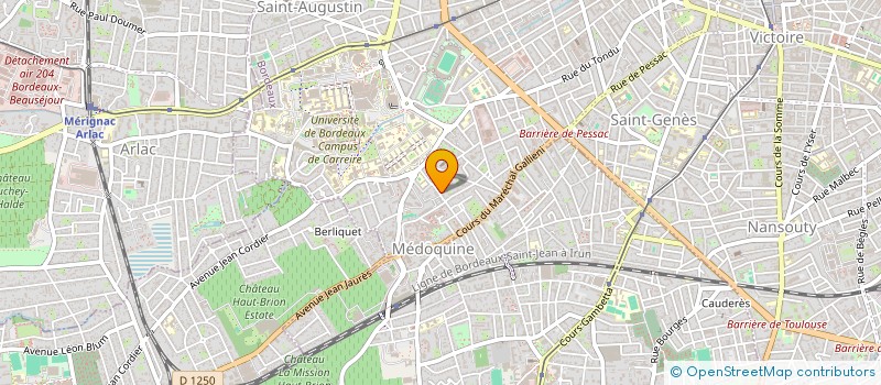 localisation de l'entreprise 813 309 788   PESSAC