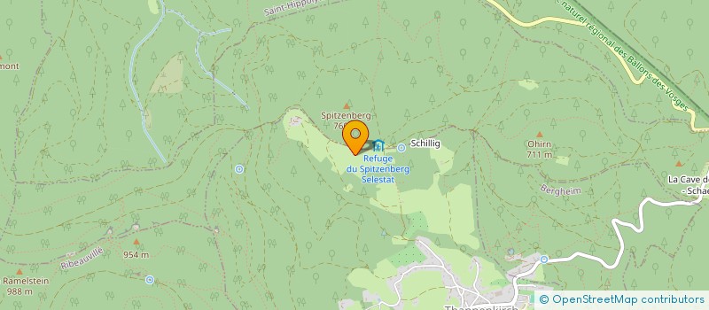 localisation de l'entreprise 813 340 338   RIBEAUVILLE