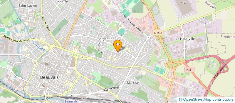 localisation de l'entreprise 813 341 492   BEAUVAIS