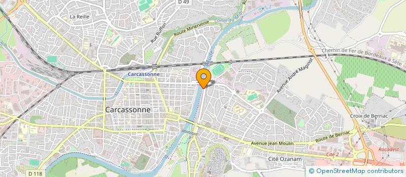 localisation de l'entreprise 813 365 616 à CARCASSONNE