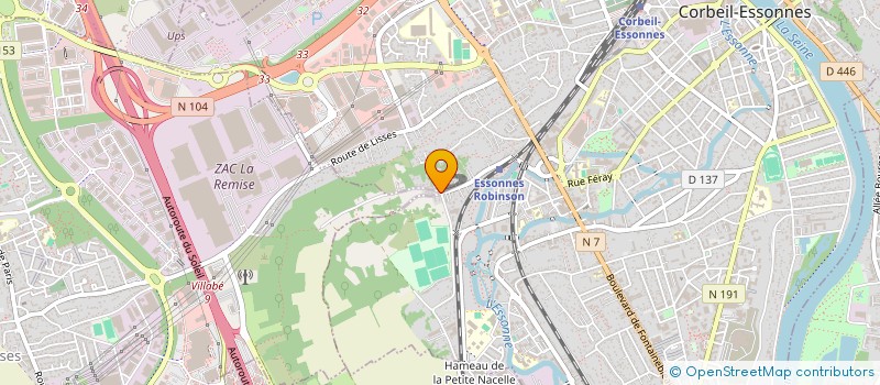 localisation de l'entreprise 813 366 424 à CORBEIL-ESSONNES