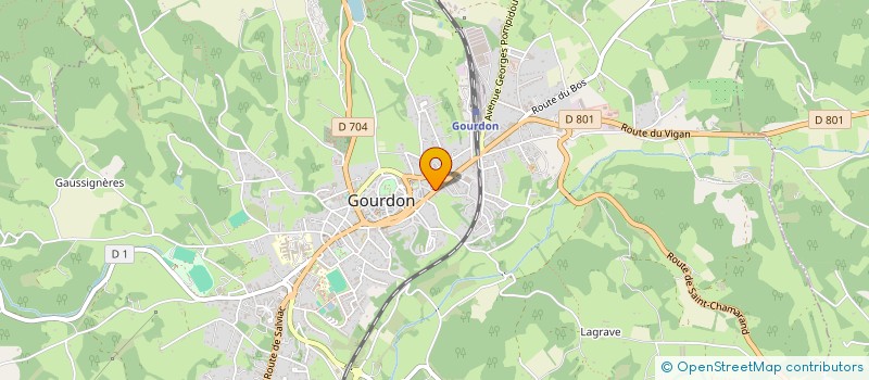 localisation de l'entreprise 813 378 593   SAINTES