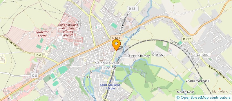 localisation de l'entreprise 813 402 922   SAINT-MAIXENT-L'ECOLE