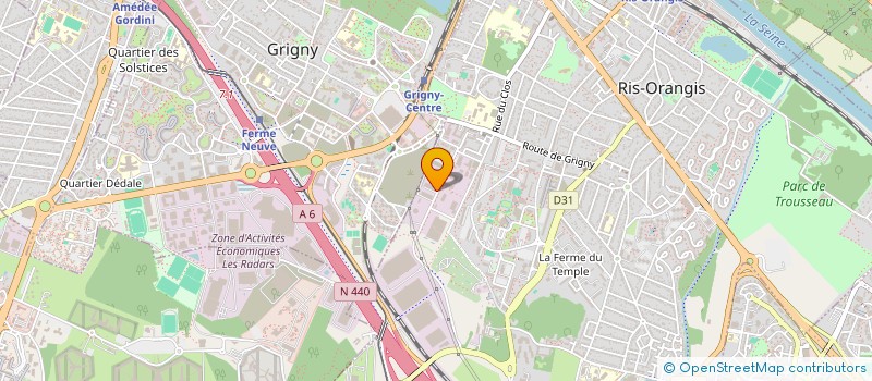 localisation de l'entreprise 813 409 067   BUNO-BONNEVAUX