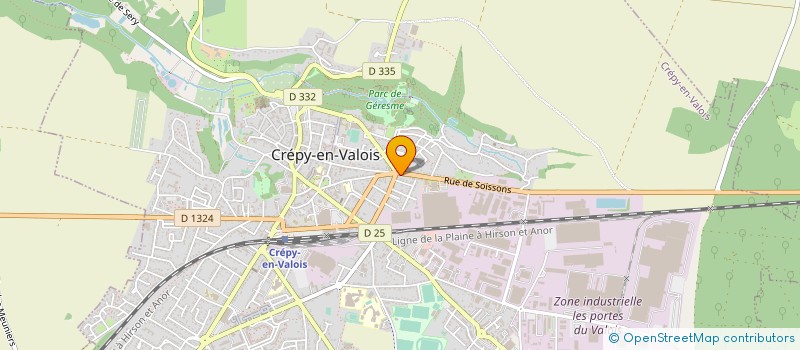 localisation de l'entreprise 813 430 311   CREPY-EN-VALOIS