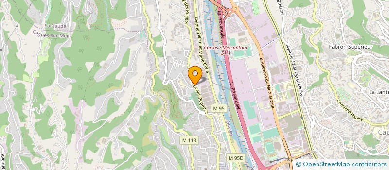 localisation de l'entreprise 813 434 404   SAINT-LAURENT-DU-VAR