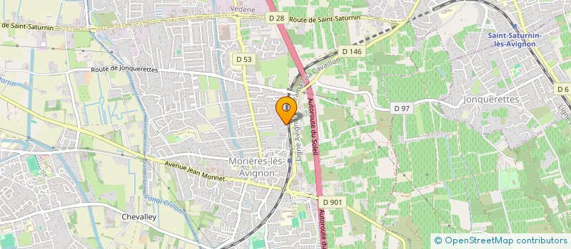 localisation de l'entreprise 813 438 637 à MORIERES-LES-AVIGNON