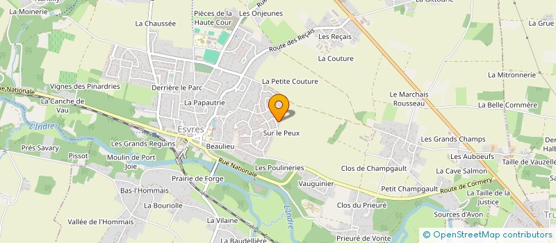 localisation de l'entreprise 813 440 278   ESVRES