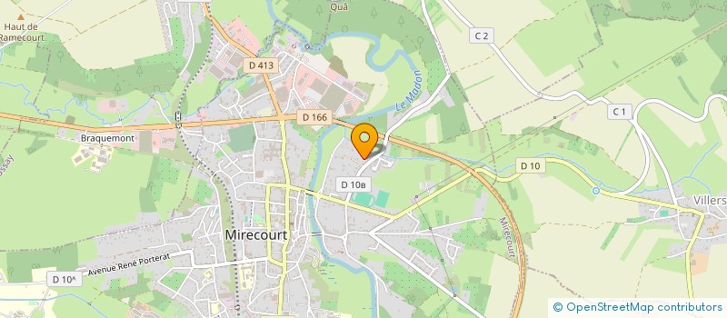 localisation de l'entreprise 813 455 755   MIRECOURT