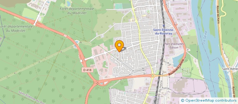 localisation de l'entreprise 813 470 630   SAINT-ETIENNE-DU-ROUVRAY