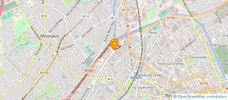 localisation de l'entreprise 813 485 240 à LILLE