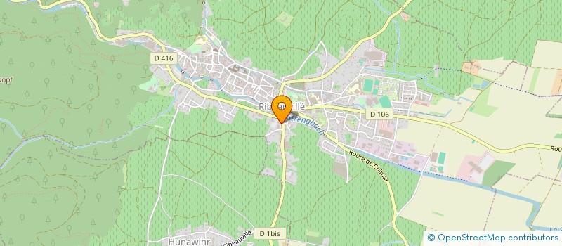 localisation de l'entreprise 813 503 992   RIBEAUVILLE